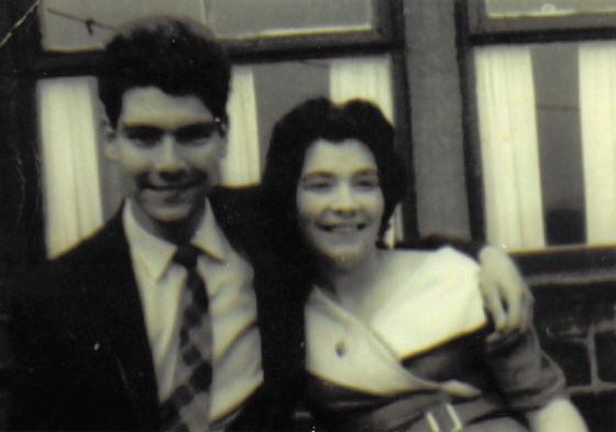 Cedric with his sister Diana 
