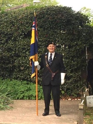 Chairman Overton Royal British Legion