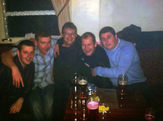 Me & 4 off the best! and the bloke to left of me in the pic....miss him so much top rank guy!