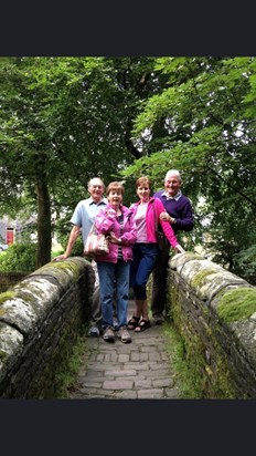 mum & dad with Chris and Barbara in Yorkshire 