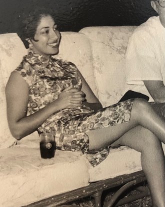 My beautiful mummy enjoying life in Liberia late 1950s 