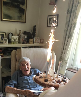 Harry's 94th birthday cake