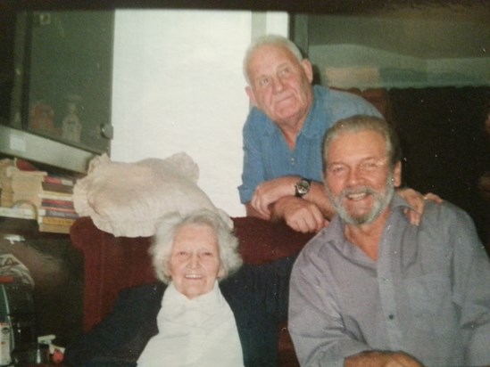 Uncle Jim with Dad & Nan  xx