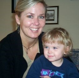Cathy with her niece, Laura.