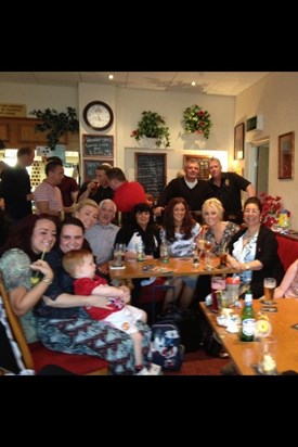 In the Legion as usual Easter 2012 xx luv Chez, Gaz,Abbie & Jack x