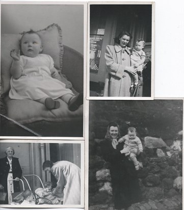Carol Ann Bruce  13/07/1949 With her Mummy & Granny !!