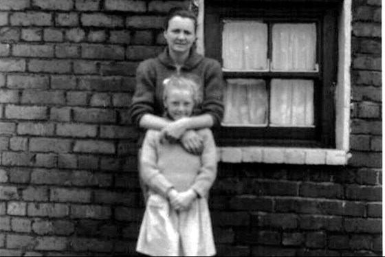 Susan with her Mummy !!! visiting Granny Pearson.