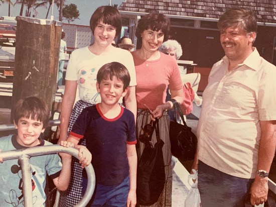Tindal family in Florida c 1983