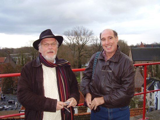 With Steve, Bruges, Dec 2008