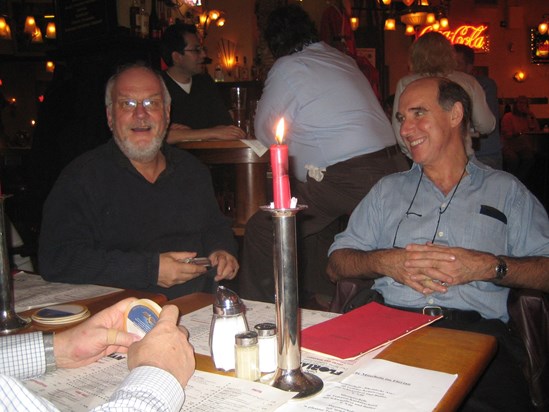With Steve, December 2006