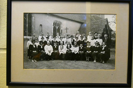 St Peter's Church Choir 1960s 