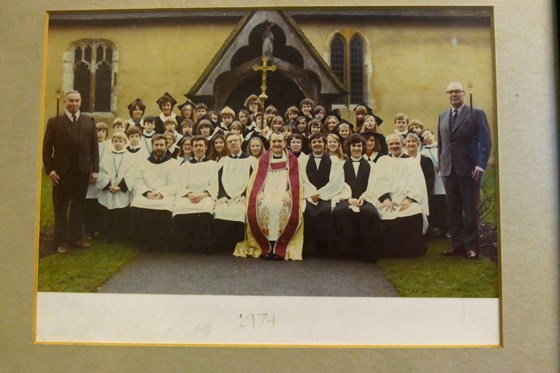 St Peter's Church Choir 1974