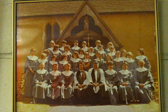 St Peter's Church Choir 1978