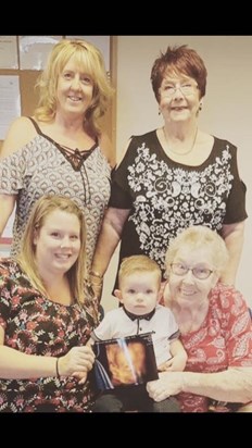 Five generations .... so lucky! 