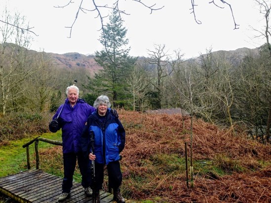 Grandma and Grandpa in the Lake District