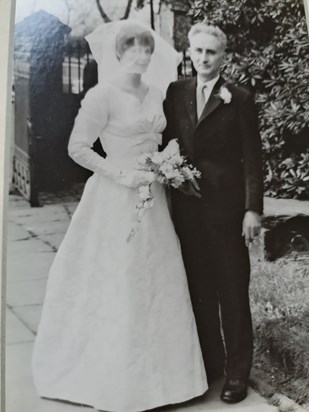 With her Dad, Norman