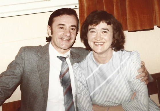 Uncle Peter & Auntie Janet 1986