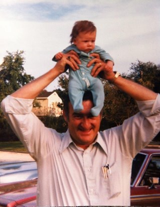 PopPop and baby Heather