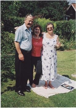 Chris & Mary with Liz 2002