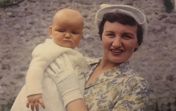 Mary with baby Clare