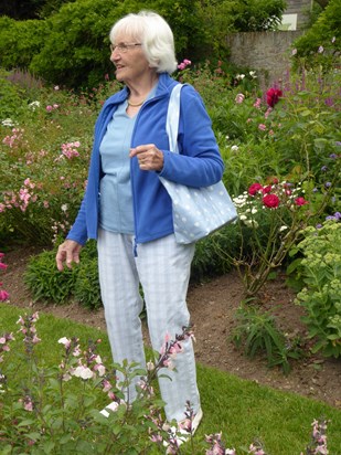 Garden visit in Devon