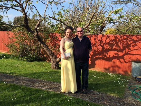 Mike and Clare at Clare’s Prom