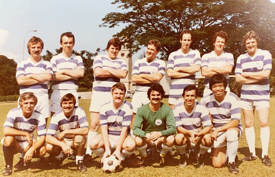 HKFC vs Singapore Cricket Club - Singapore/Sydney Tour 1981.