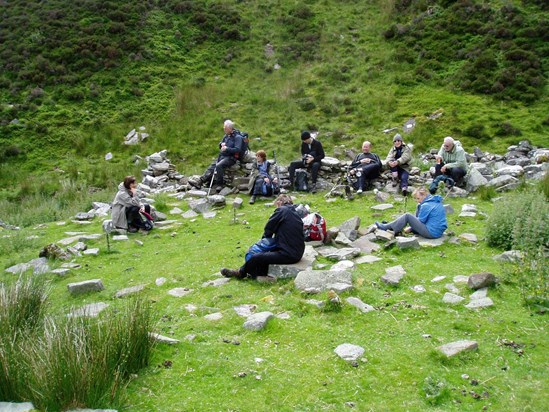 The Nic Walkers resting nr. MacNamara's Road in the Black Mountains