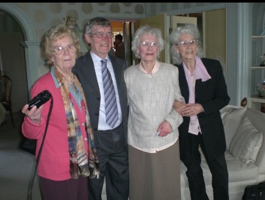 Blanche, Frank, Amy & Lily at my Nan's 90th Birthday xx