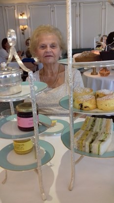 Afternoon tea at Fortnum and Mason's