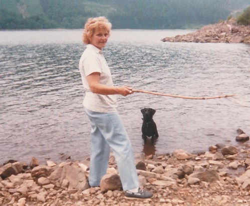 In the lake district 1988