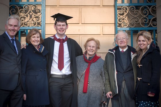 James' Graduation - another proud Dad (and Mum) moment.