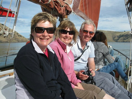 Colin recently reminisced about this sailing trip in Akaroa in 2010. Always so enthusiastic!