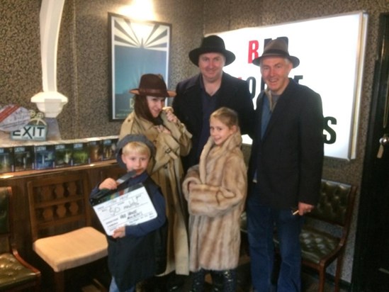 Uncle Colin the super sleuth helped us escape the room!