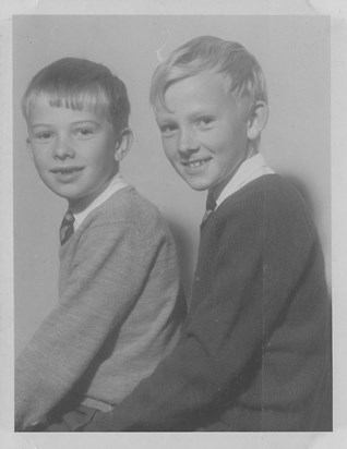 Colin and David school photo