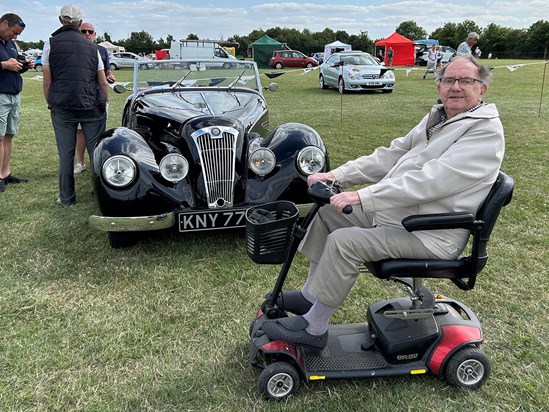 Bert, Mayland car show. July 2023