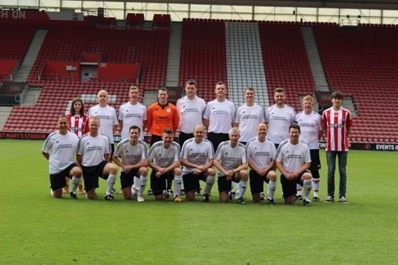 Matchester FC at the St Mary's Stadium for GC's 40th