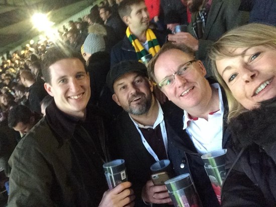 Tom, GC, KL, Lesley @ Twickenham 