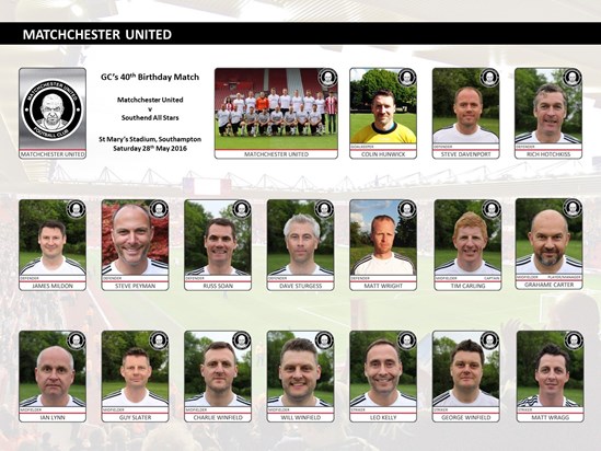 MUFC Team - GC's 40th