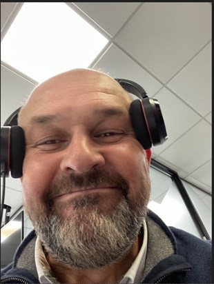 His smile after shouting "morning ladies" across the office - Love the Onboarding Team 