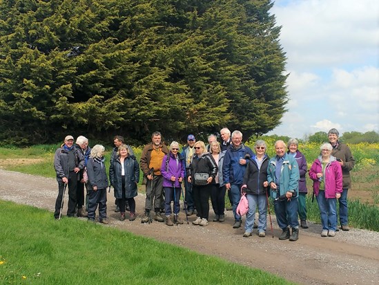 19th May 2021, with some of your friends from the Chelmsford Rambling Club