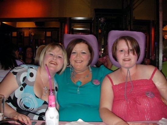 Sisters together (Kelly, me and Stacey)