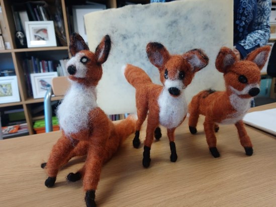 Our felting crafting