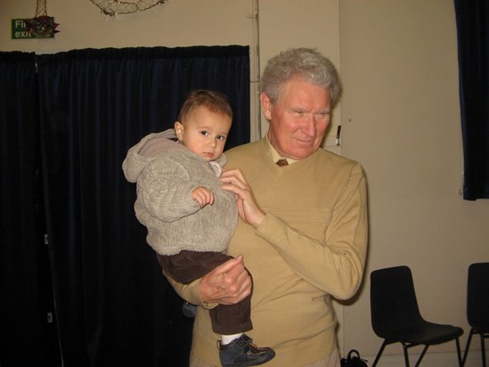 Uncle Bern and Kai   Jan 2006