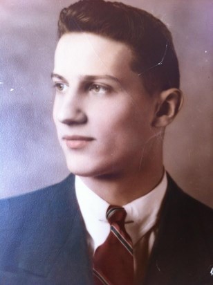 Norm as a young man