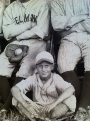 "Dickie" the baseball boy