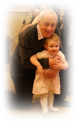 with little granddaughter Lucy