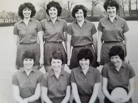 Fun memories of a formidable netball team circa 1978.