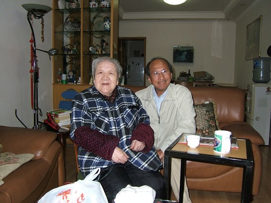 With  Allan Kwok during his visit to Chengdu