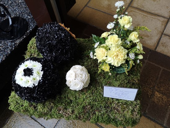 Funeral Tribute from The Bowls Club